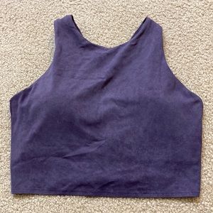 Athleta Conscious Crop sports bra top